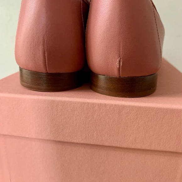 Mansur Gavriel Blush Lamb Classic Loafers, size 38/US 7.5 - Picture 8 of 9